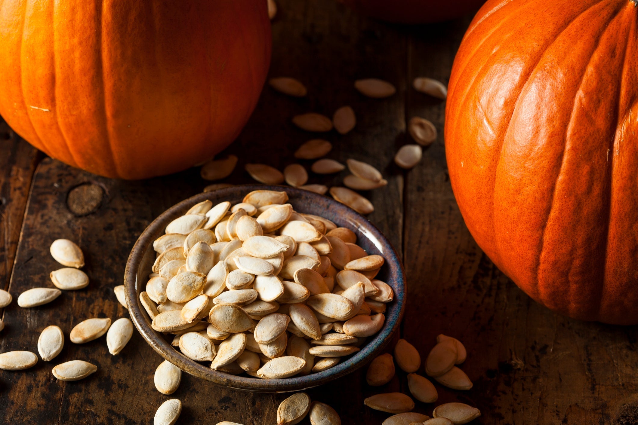 Non GMO pumpkin seeds for autumn harvest planting