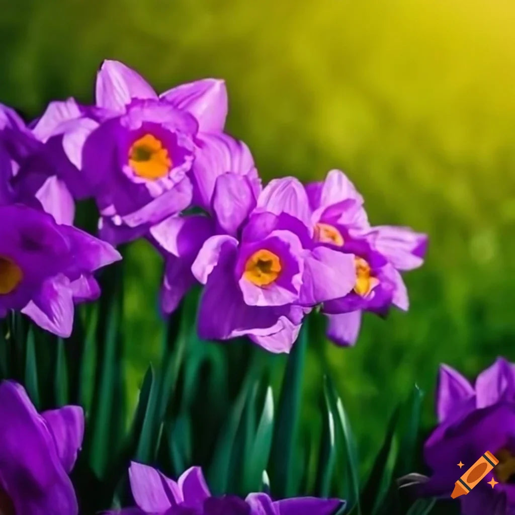 Purple Daffodils Seeds for planting in garden beds