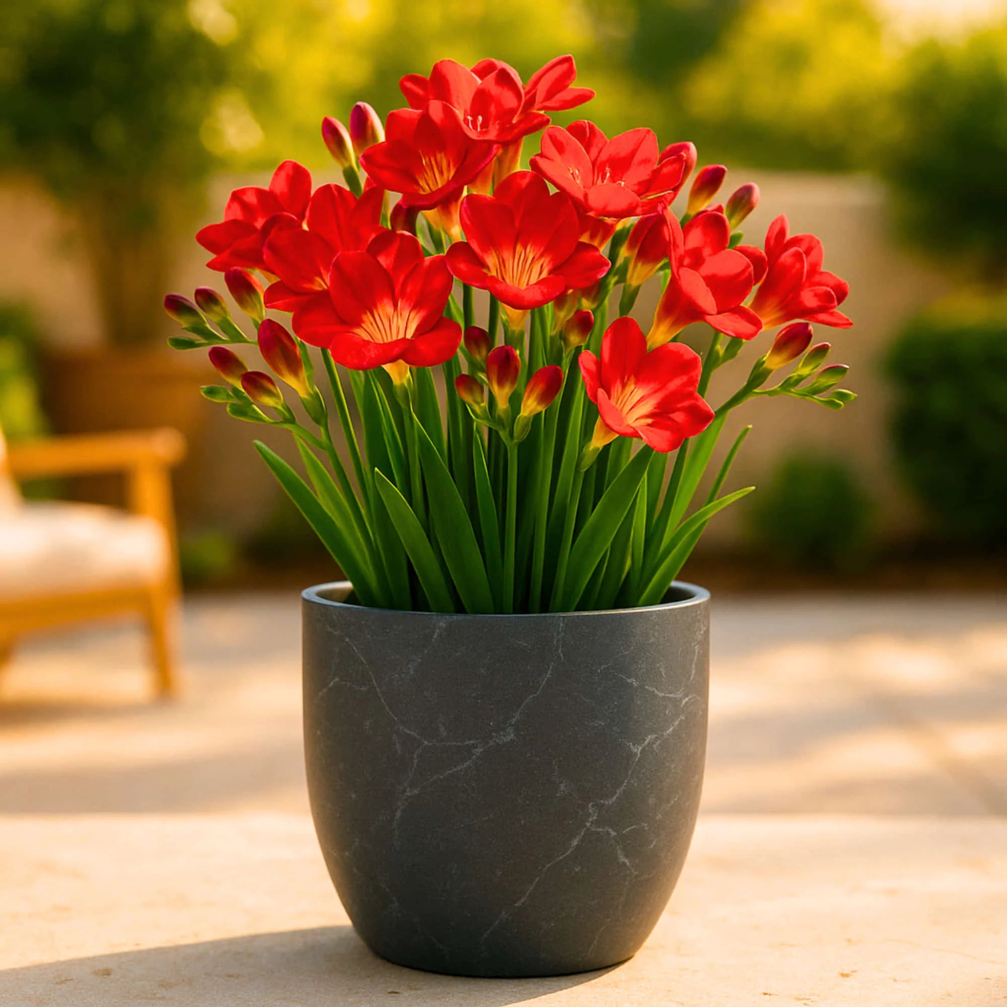 Red Freesia Flower Seeds for Planting