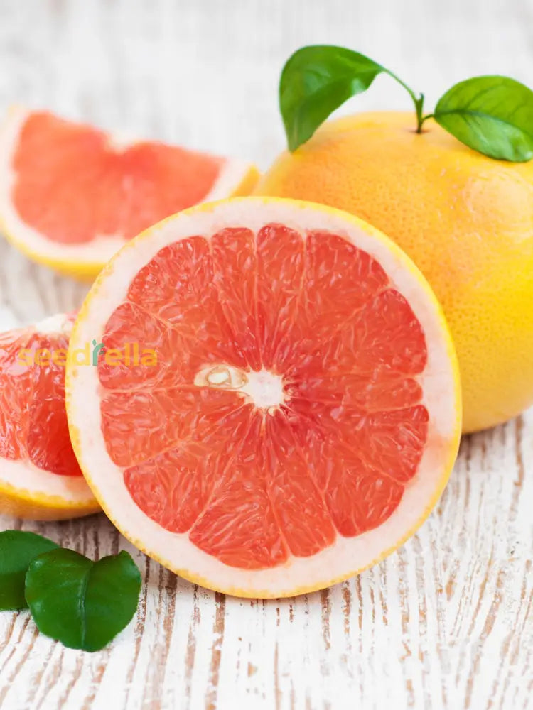 Red Sweet Grapefruit Fruit Seeds - Easy Planting For Fresh Citrus