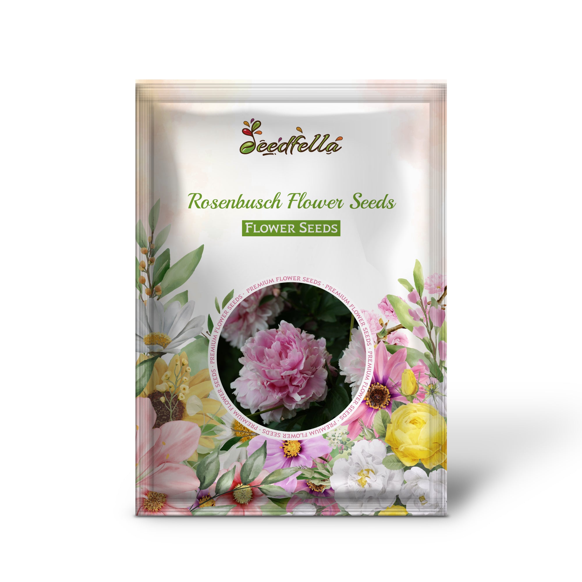 Non GMO Rosenbusch seeds for home gardening
