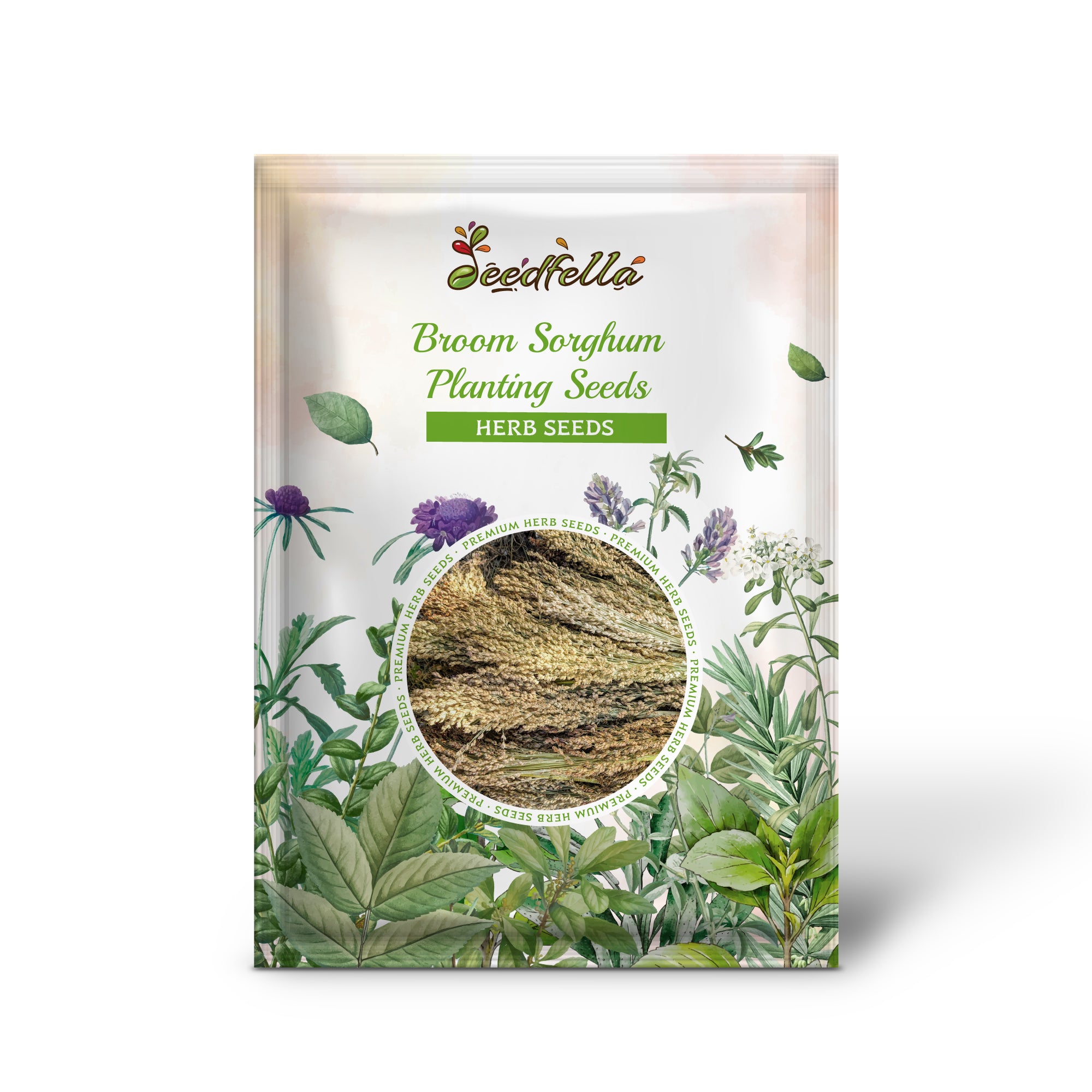 Sorghum Seeds – Non-GMO Broom Variety for Home and Farm Use