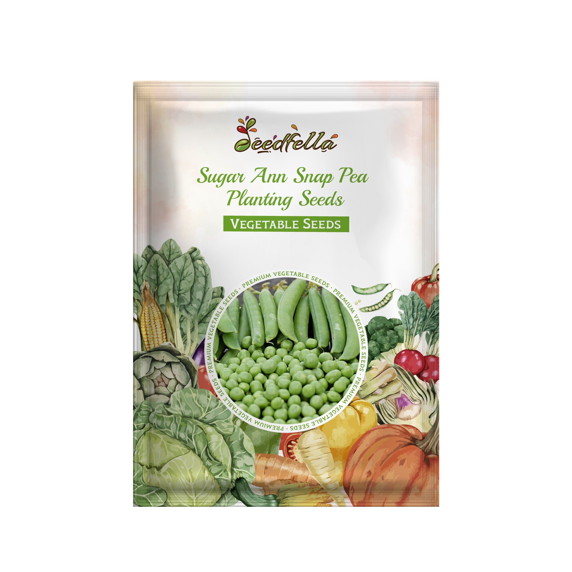 Sweet Sugar Ann snap pea seeds