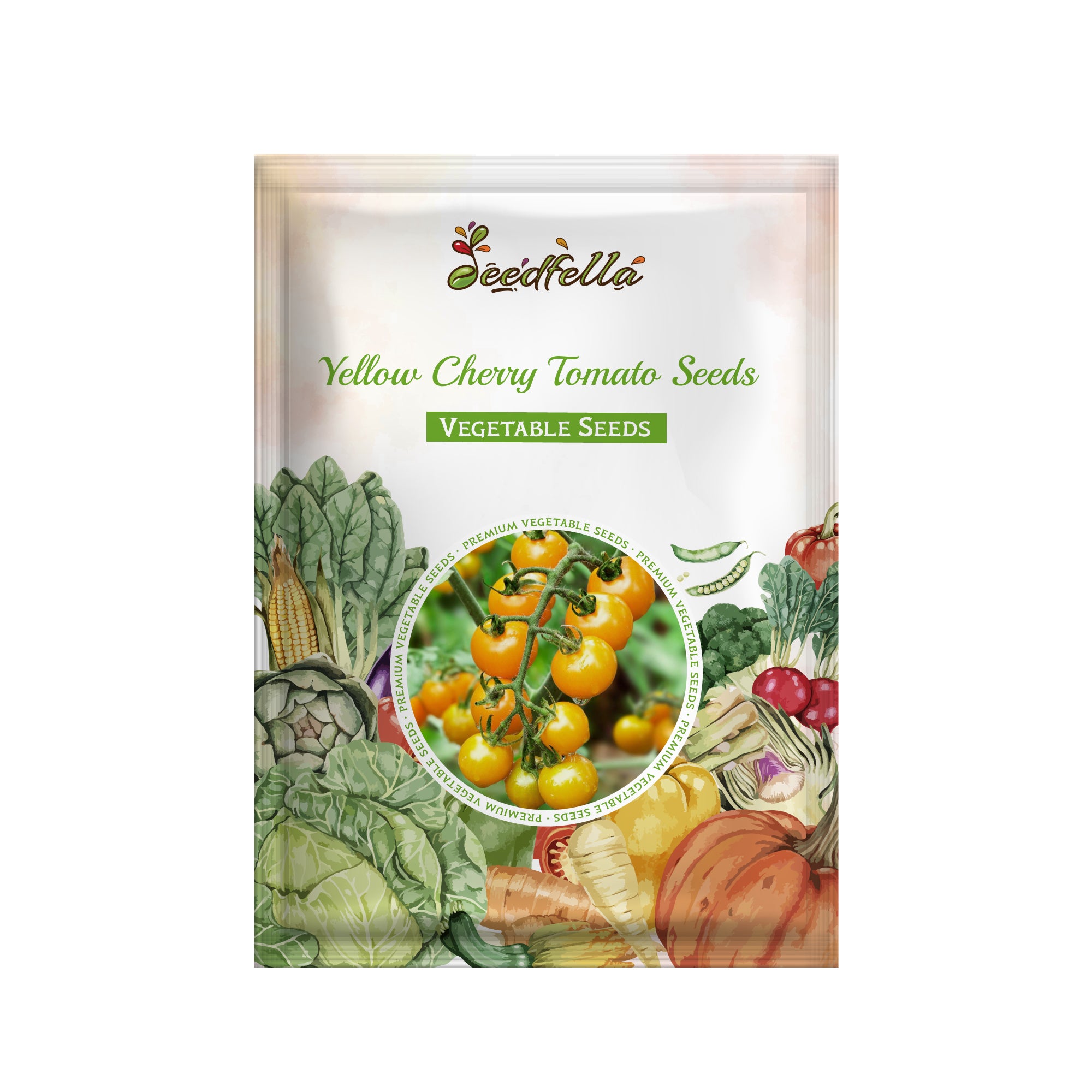 Sweet yellow cherry tomato seeds