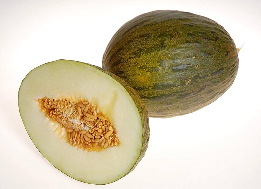 Toadskin melon with textured rind