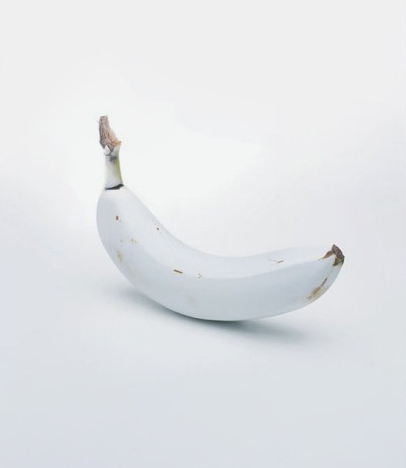 Tropical white banana plants grown from non-GMO seeds