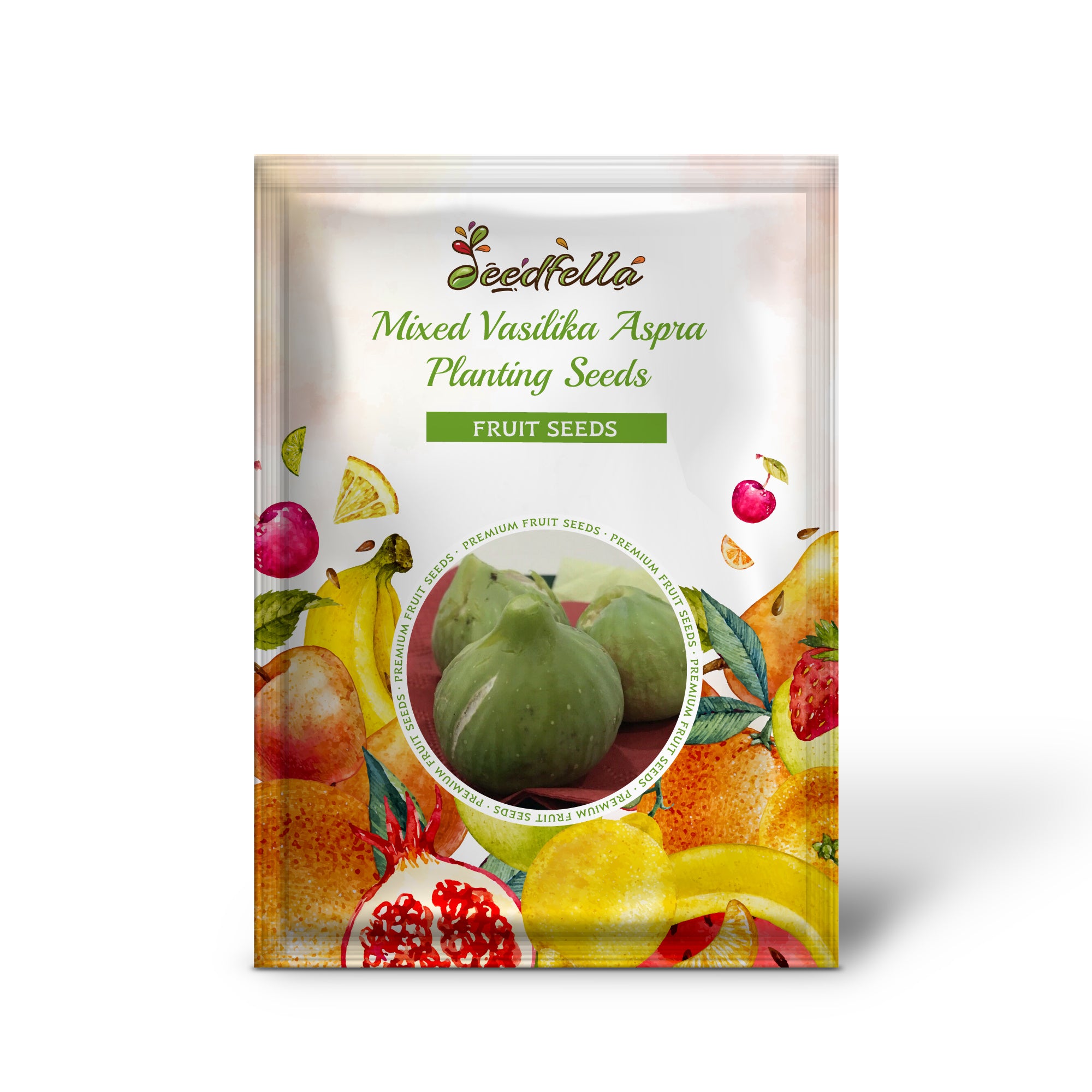 Vasilika Aspra Seedlings Growing in Pots