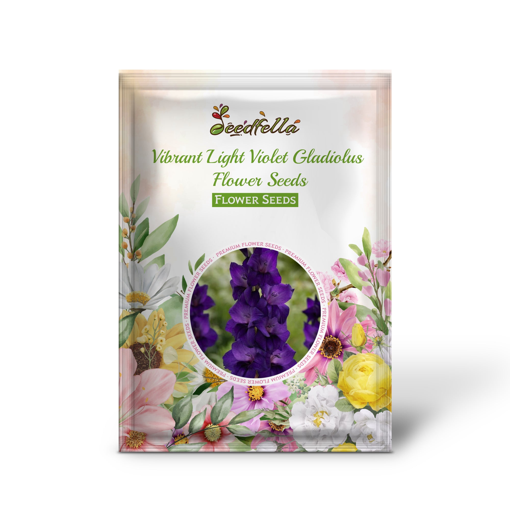 Vibrant Light Violet Gladiolus Blooms for Garden Decoration