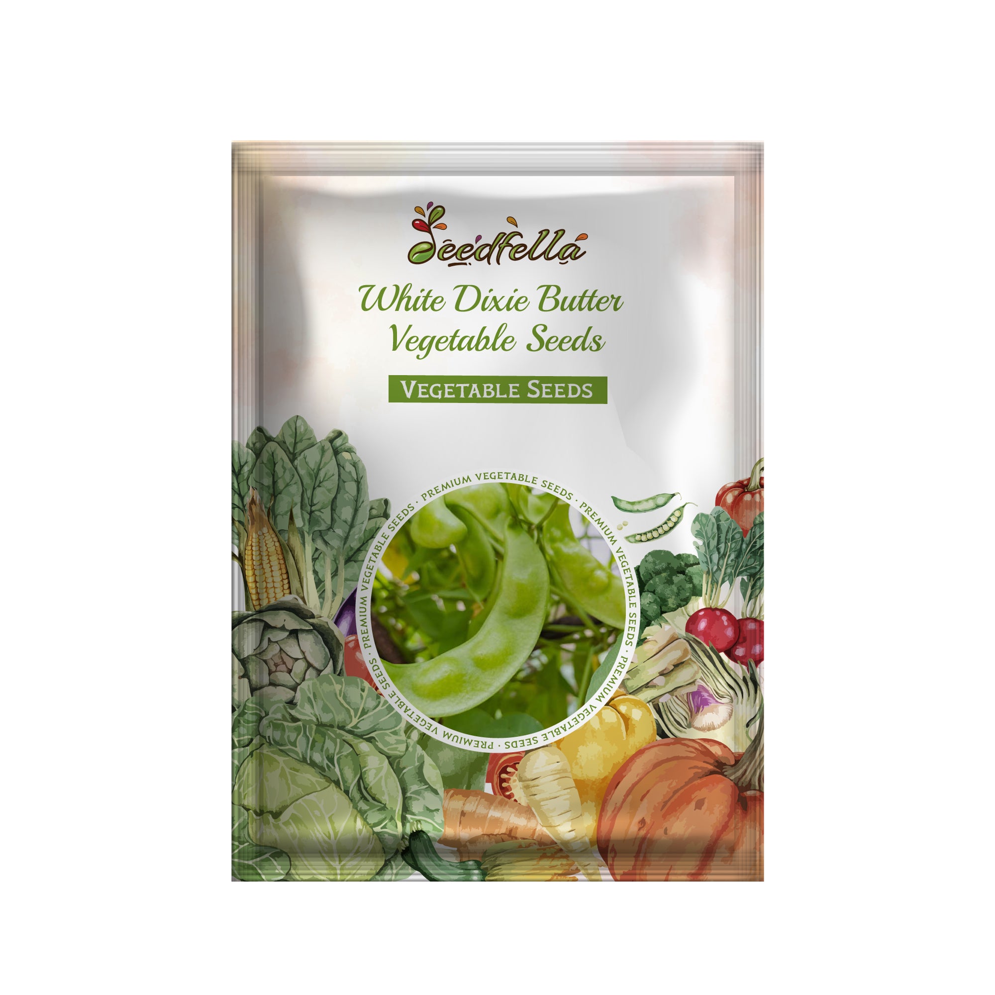 White Dixie Butter seeds for planting