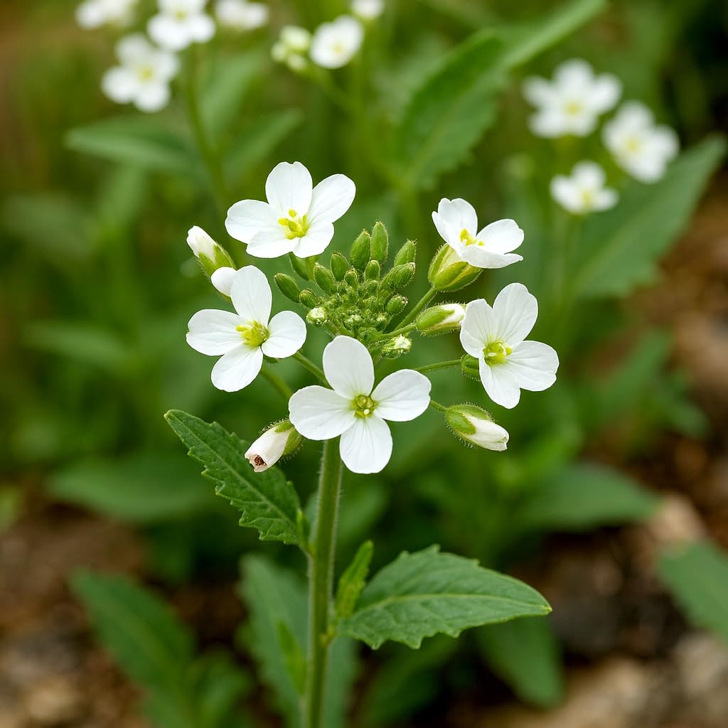 White Wasabi Diplotaxis Seeds for Planting