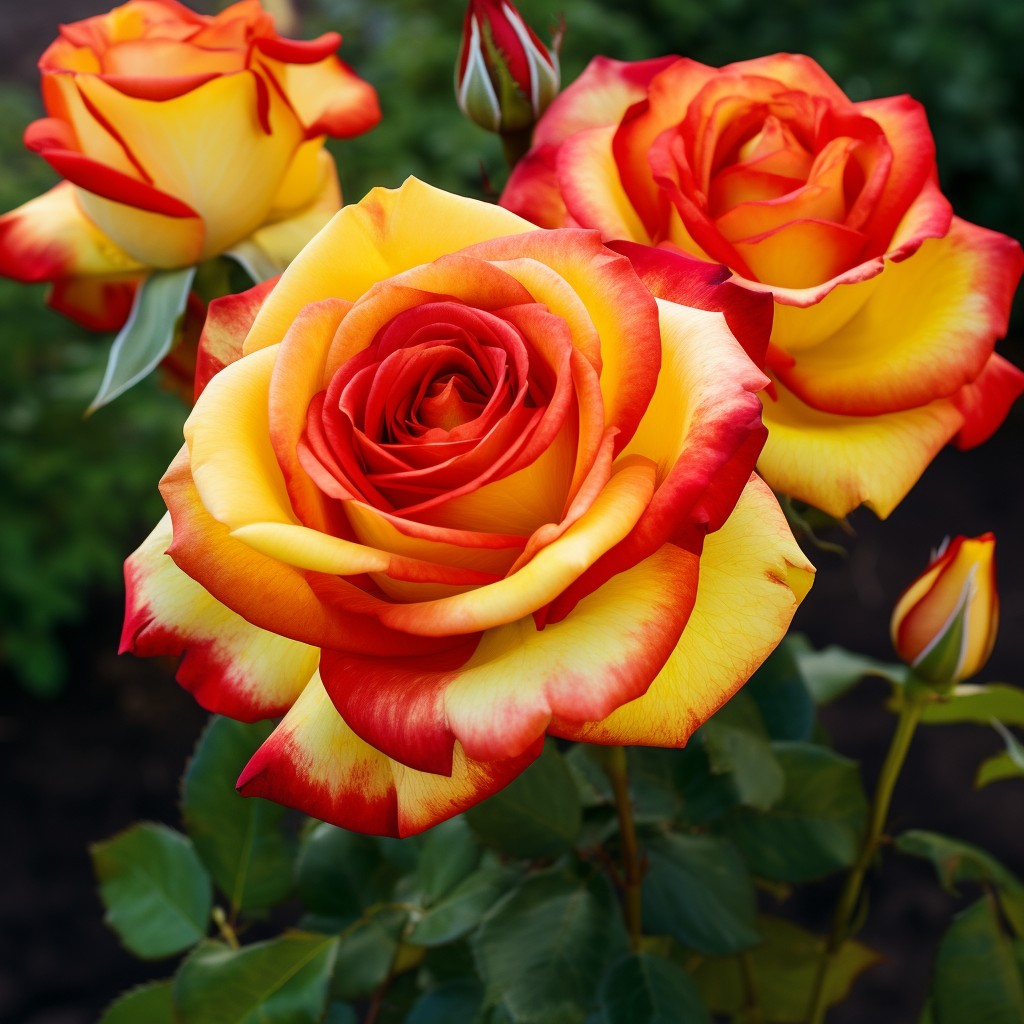 Yellow and Red Rose Seeds for Planting