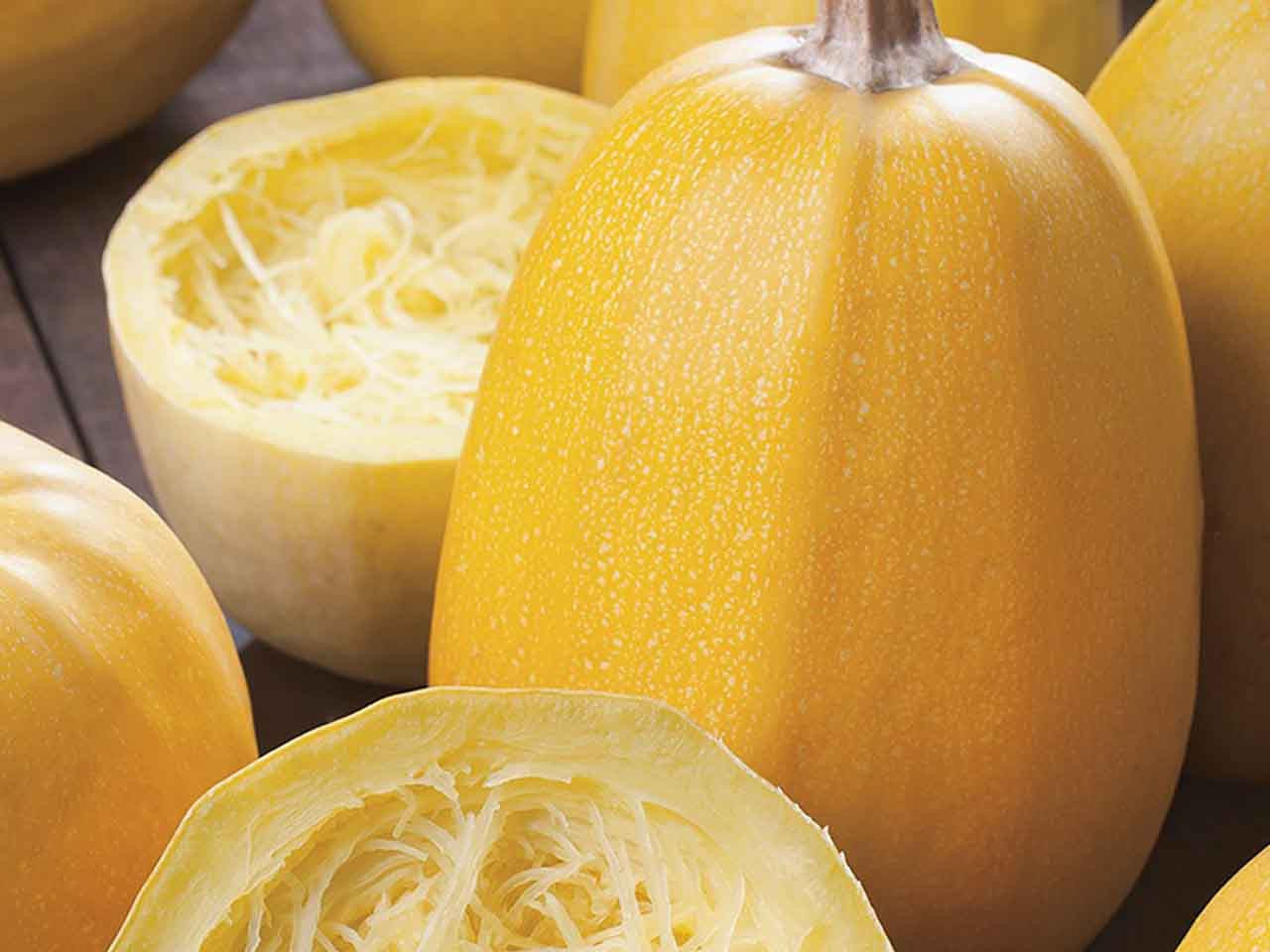 Yellow Spaghetti Squash seeds for productive home gardens